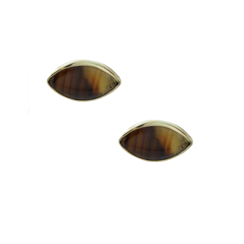Montana Agate Post Earrings