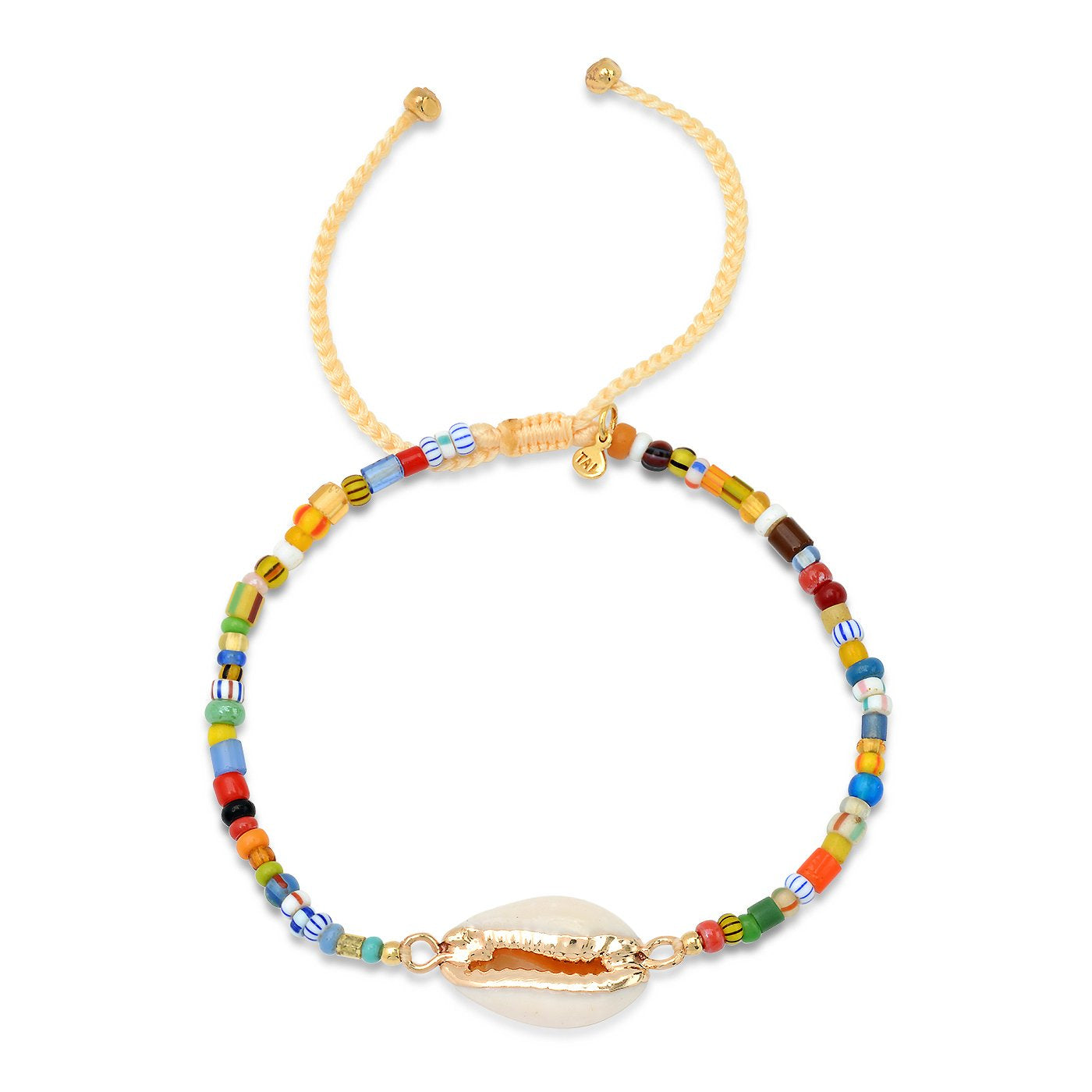 Cowry Shell Multi Bead Bracelet