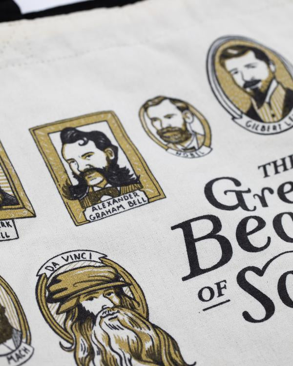 Great Beards of Science Tote Bag