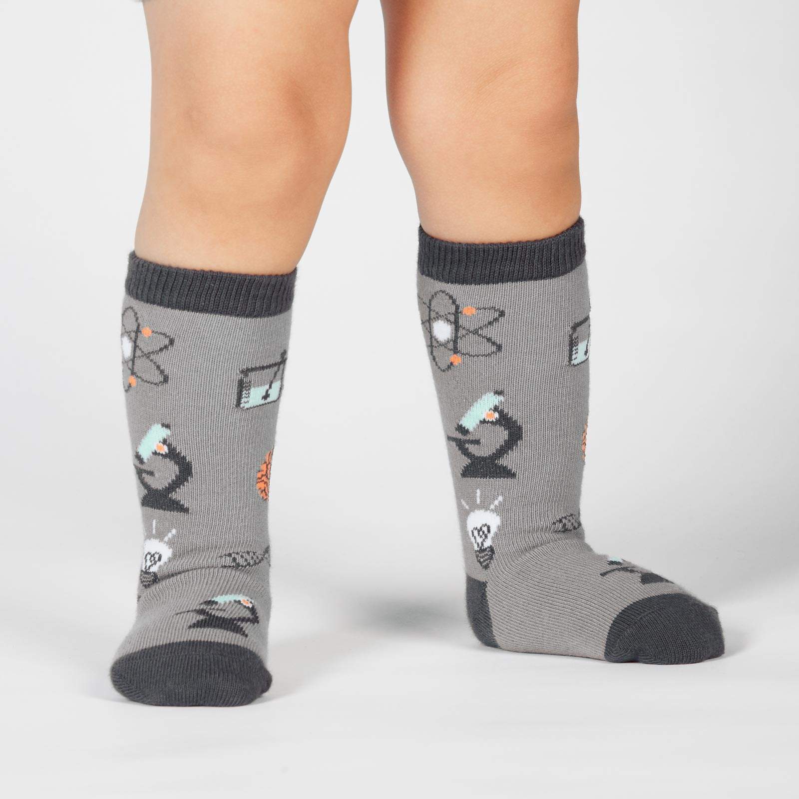 Science Rocks Toddler Knee-High Socks