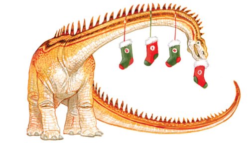 The Dinosaur's Night Before Christmas by Anne Muecke and Nathan Hale