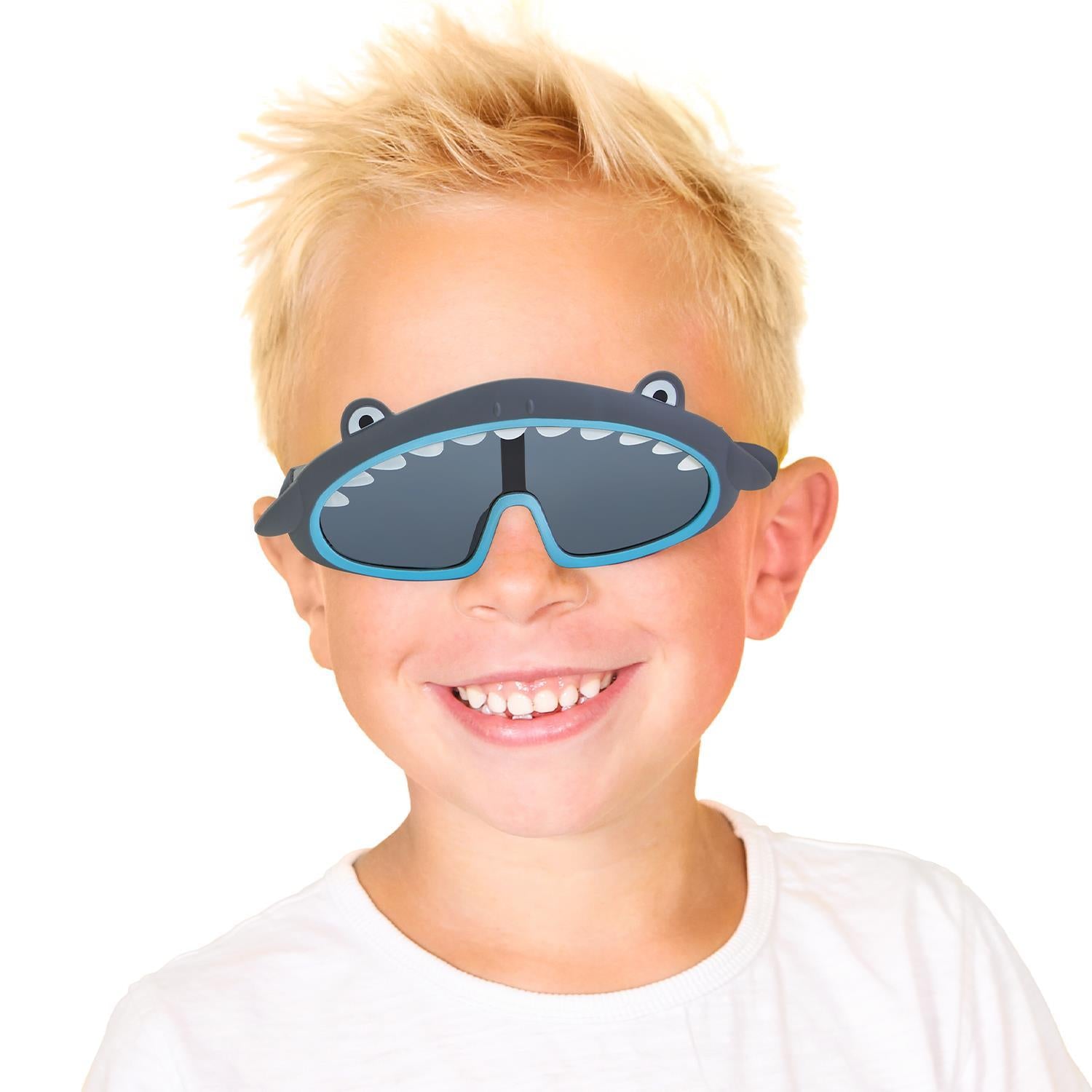 Shark Sunglasses with Flexible Frame