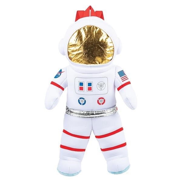 20” Astronaut Plush Backpack for Kids