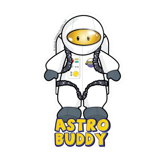 Astrobuddy Vinyl Sticker