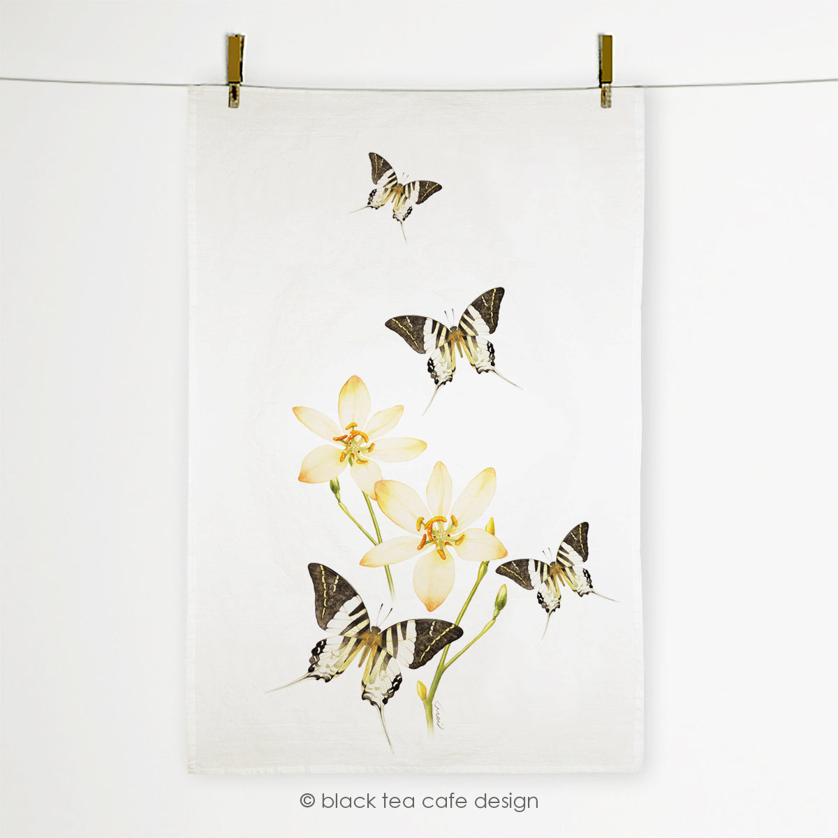 Swordtail Butterfly Kitchenware Tea Towel