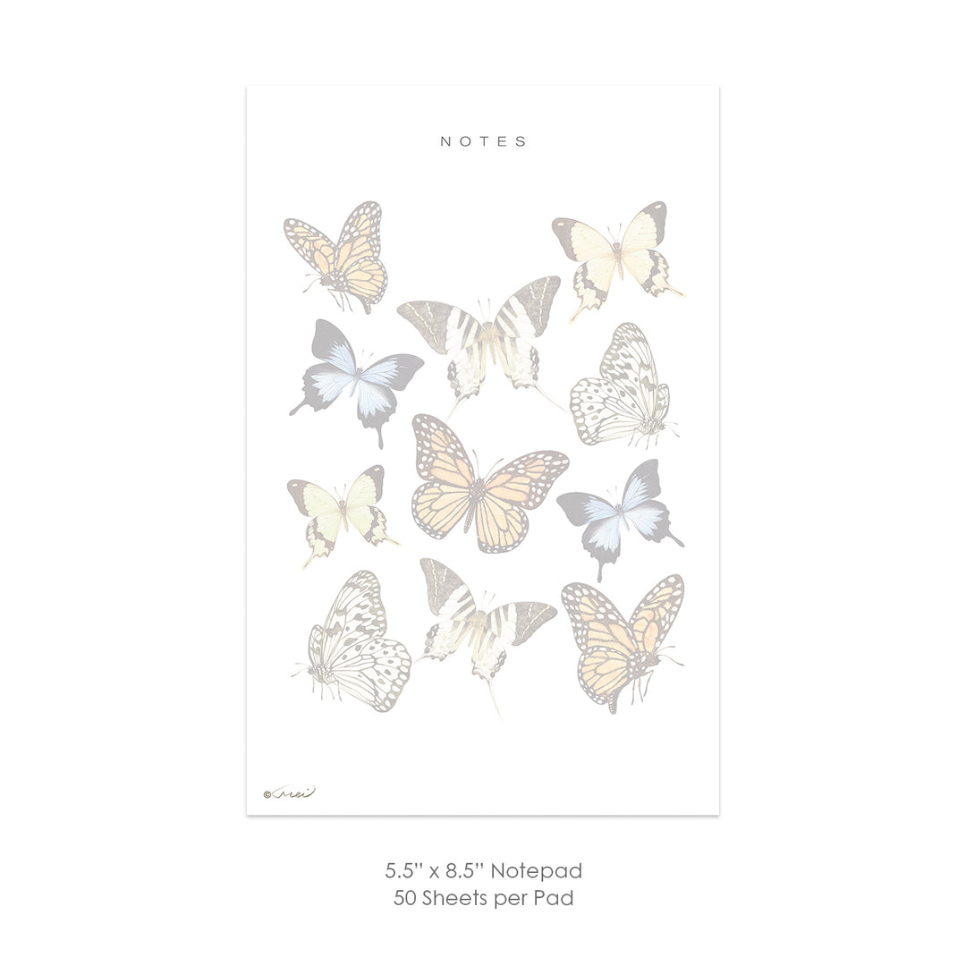 Butterfly Collection Notepad