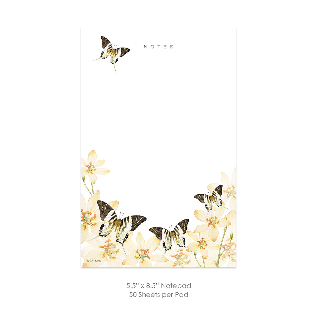 Swordtail Butterfly Notepad