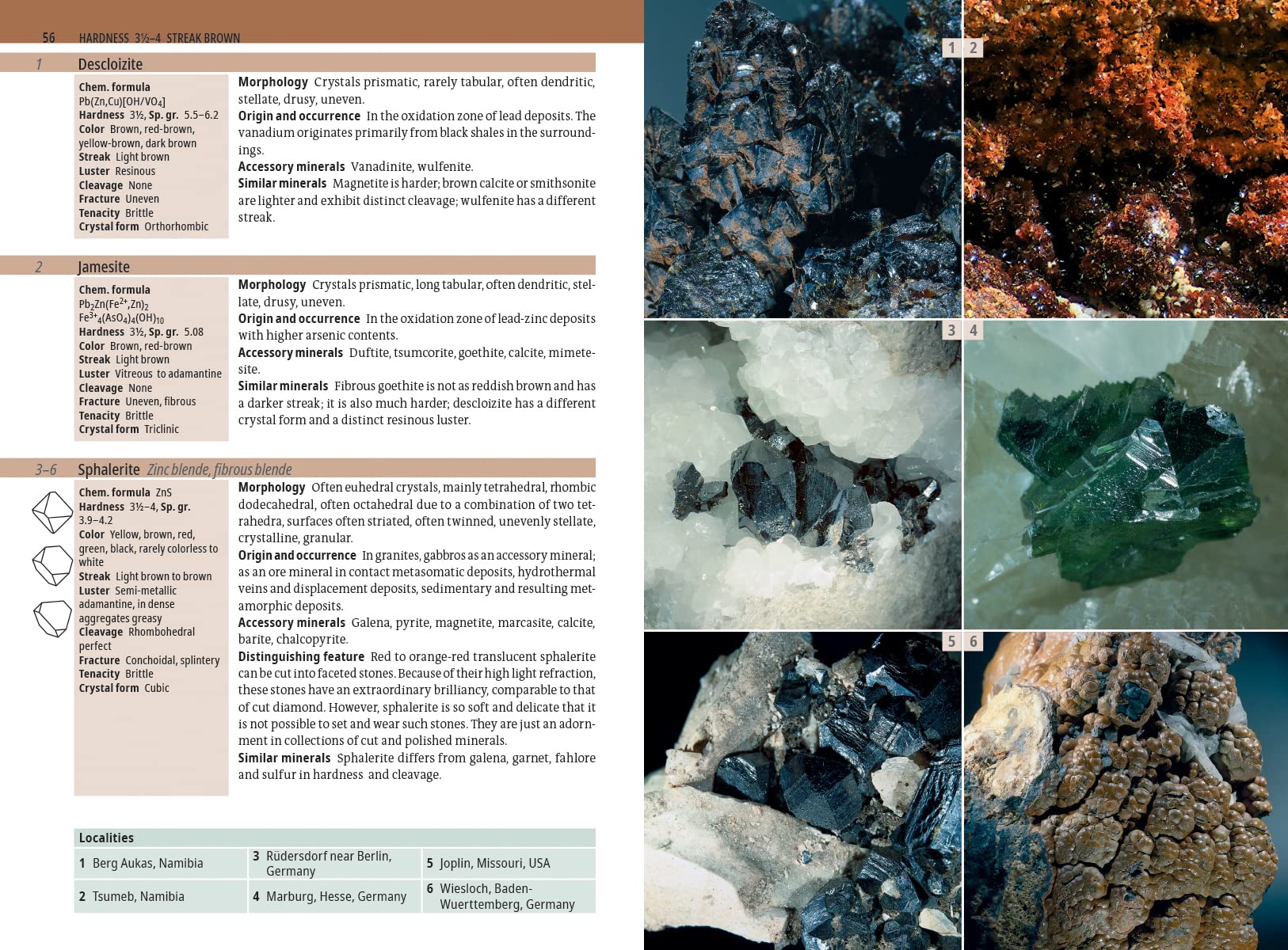 The Minerals Encyclopedia:  700 Minerals, Gems and Rocks