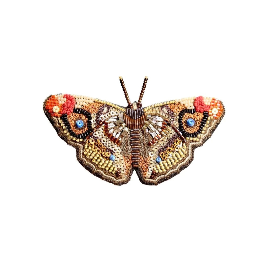 Apatura Iris Butterfly Brooch