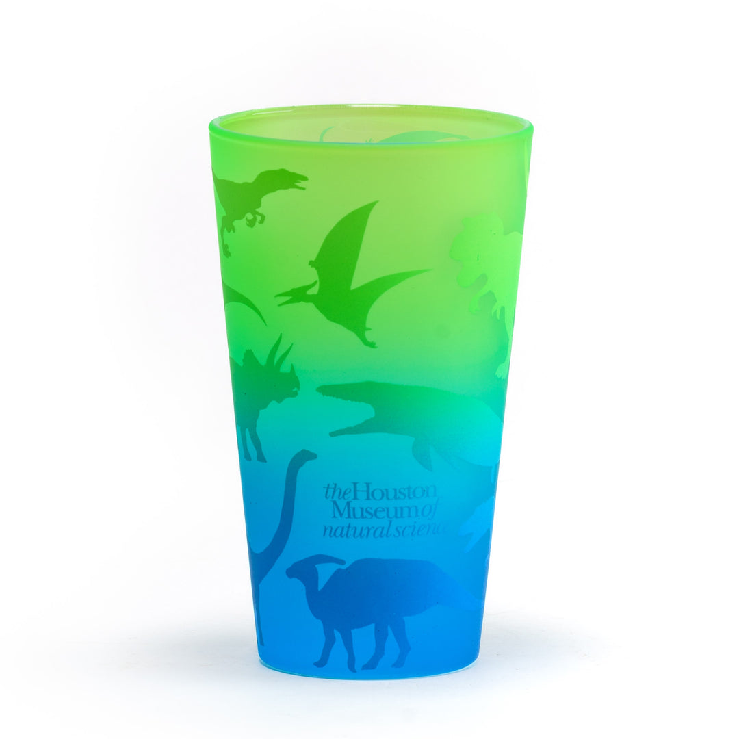 HMNS Dinosaur 2-Tone Pint Glass