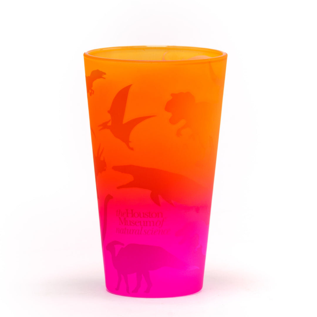 HMNS Dinosaur 2-Tone Pint Glass