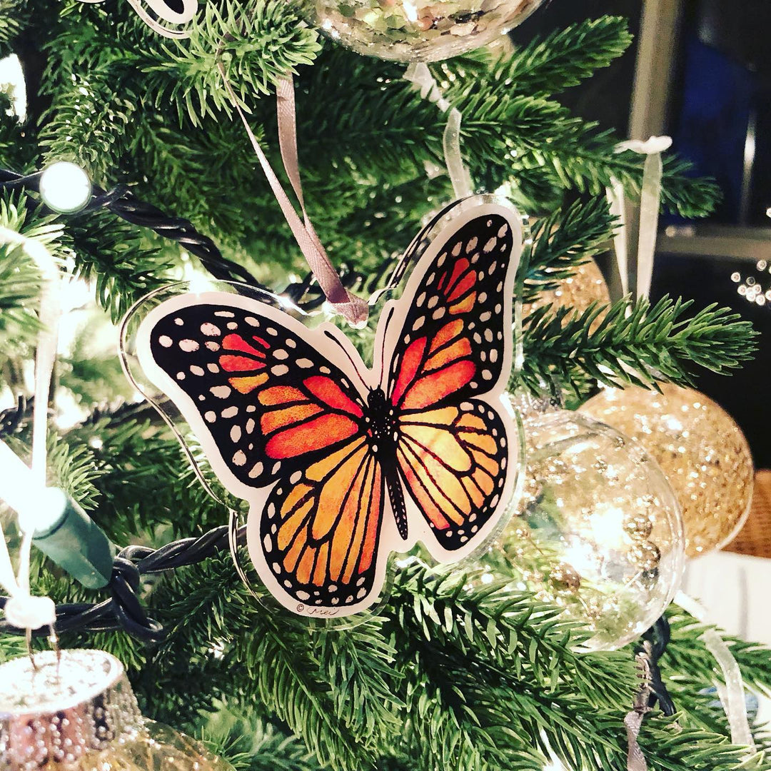 Monarch Acrylic Ornament