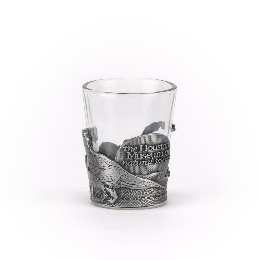 Metal Wrap HMNS Dinosaur Shot Glass