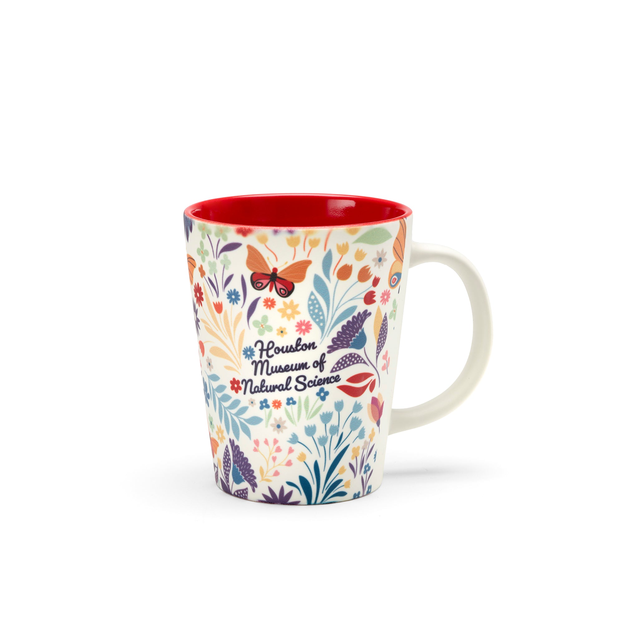 HMNS Wildflowers & Butterflies Latte Mug