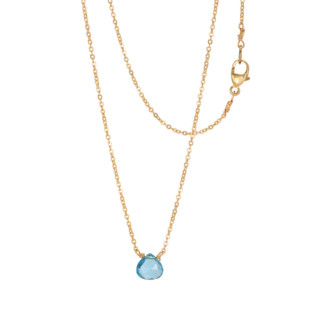 Baby Aquamarine Necklace