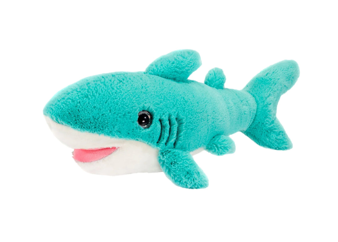 Turquoise Shark Plush