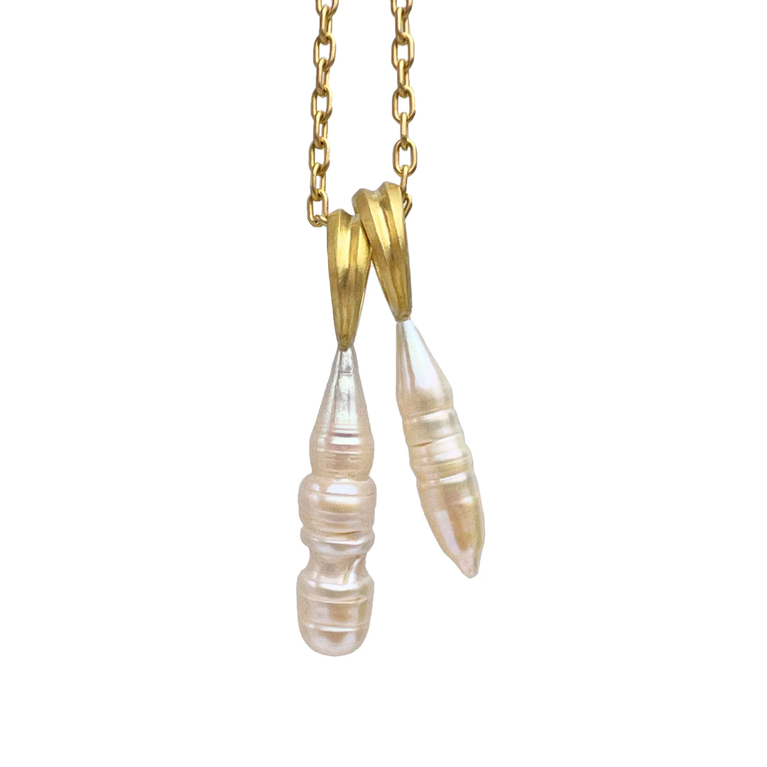 Freshwater Pearl Column Necklace