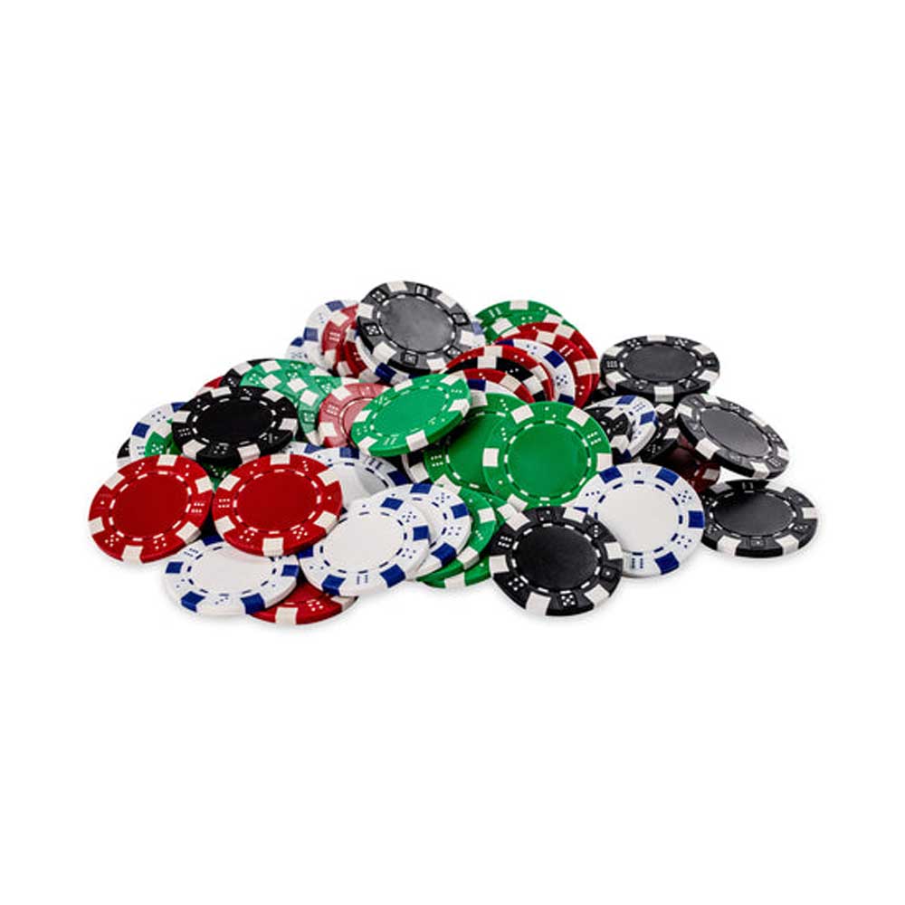 Blue Poker Chip Set