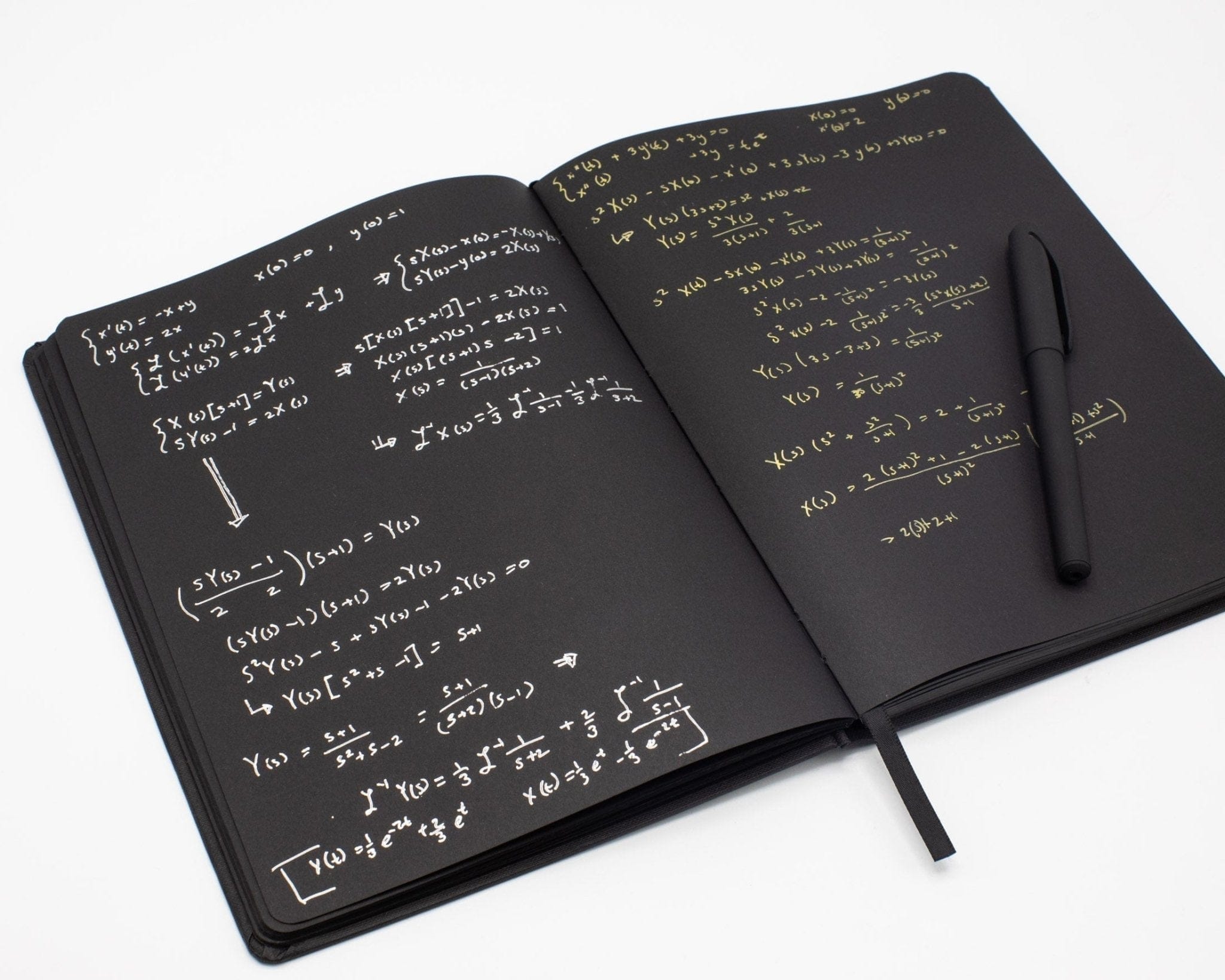 Edge of the Atmosphere Dark Matter Journal, Black Paper Notebook