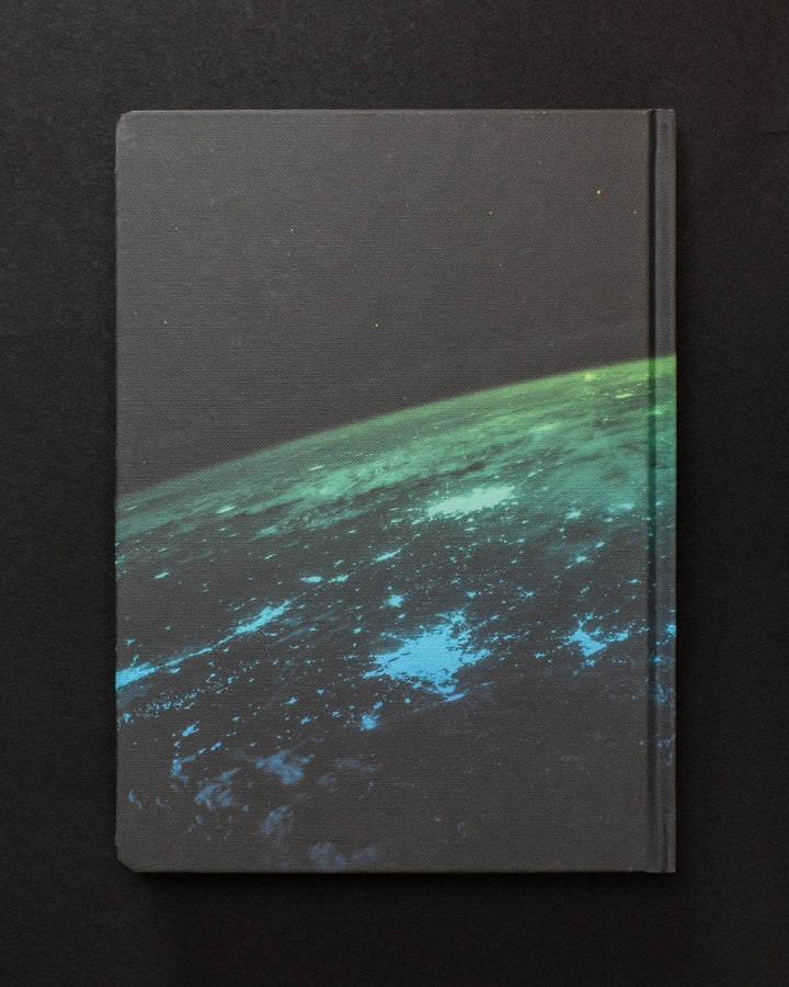 Edge of the Atmosphere Dark Matter Journal, Black Paper Notebook