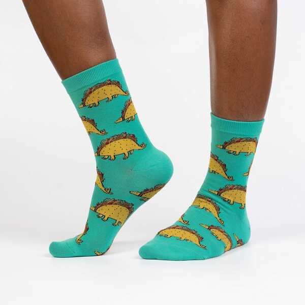 Tacosaurus Crew Socks