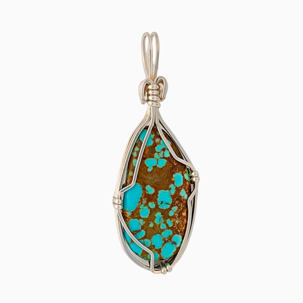 American Turquoise Pendant