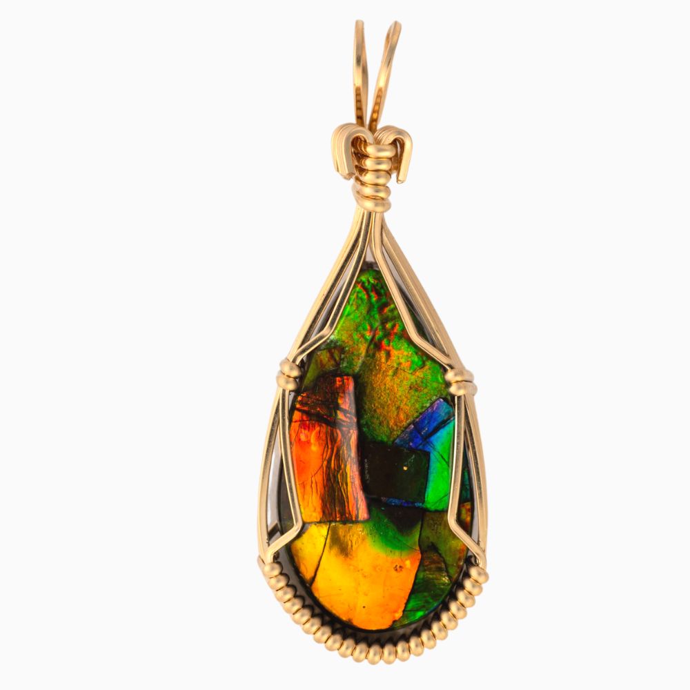 Ammolite Pendant