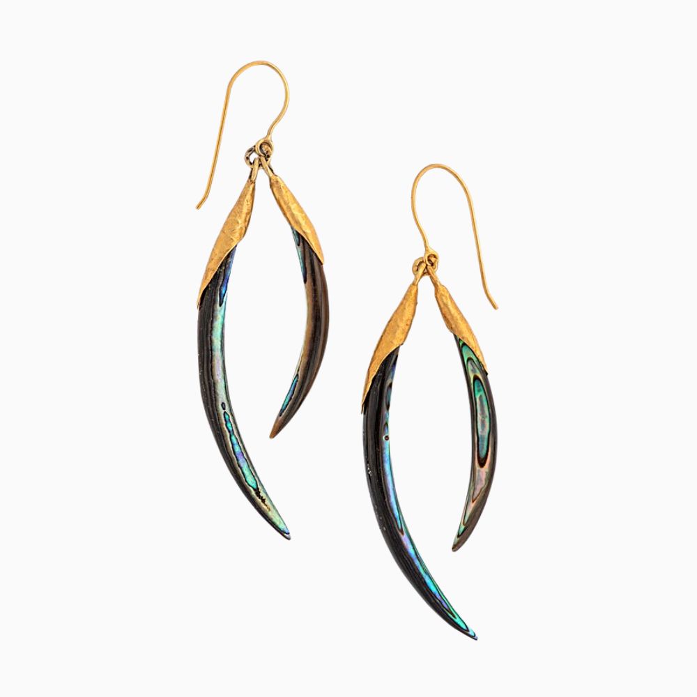 Double Play Paua Shard Earrings