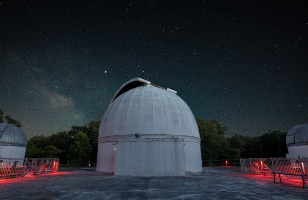 The George Observatory HMNS Postcard