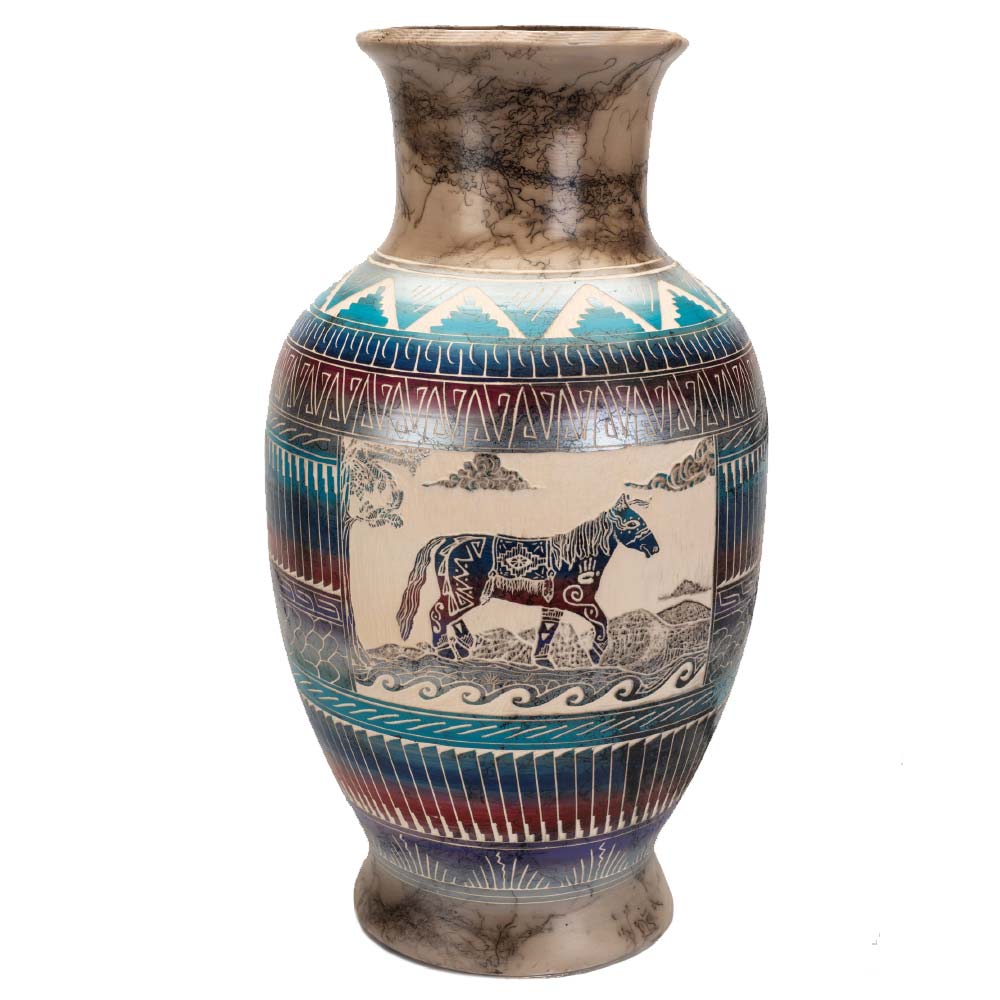 Horsehair Navajo Pottery