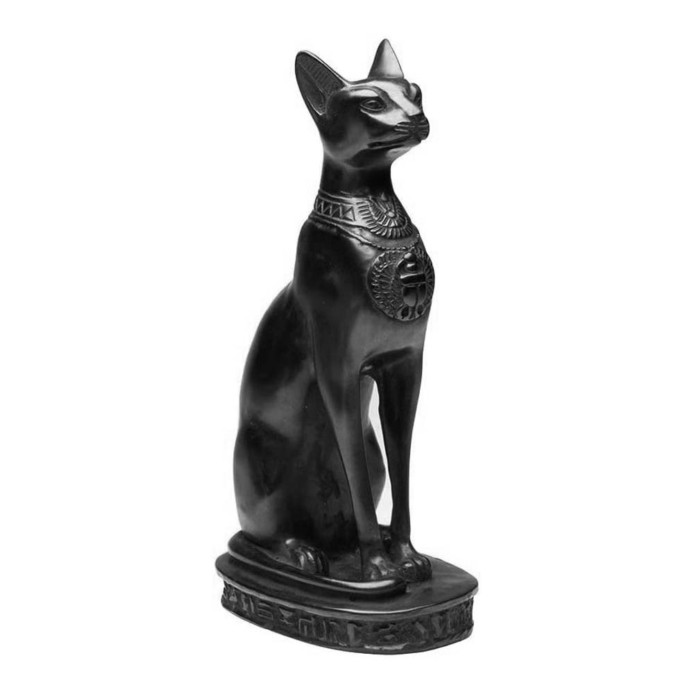 Large Egyptian Bastet Cat Statue