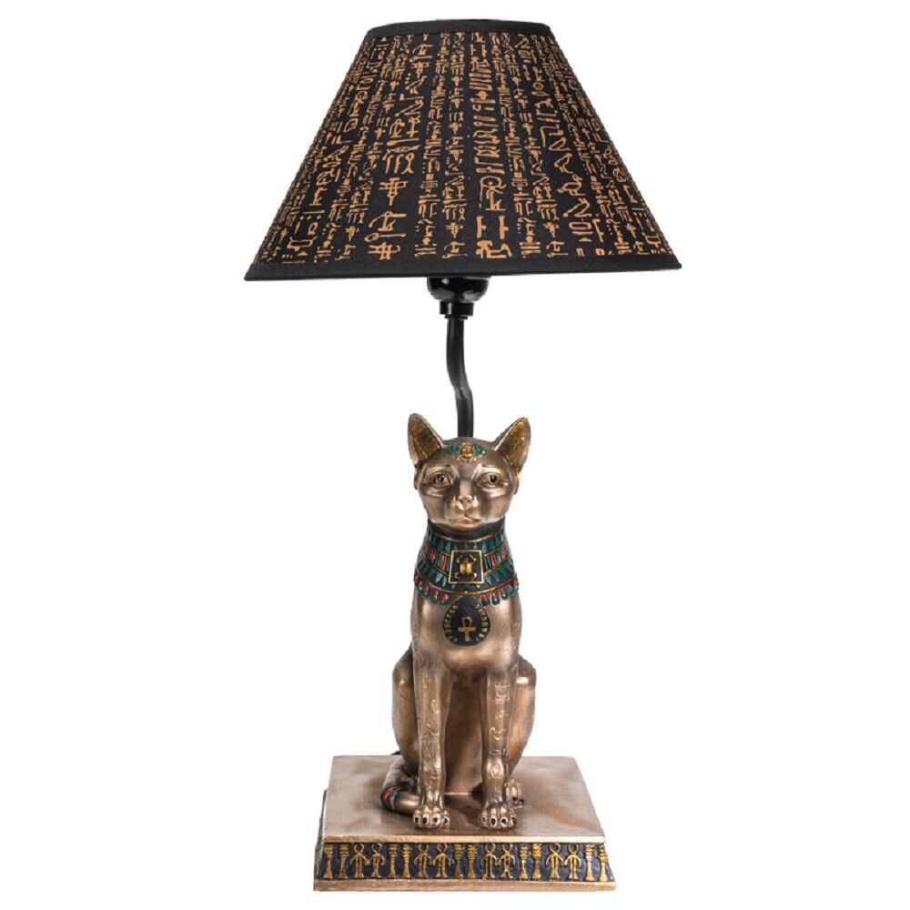 Bronze Bastet Lamp